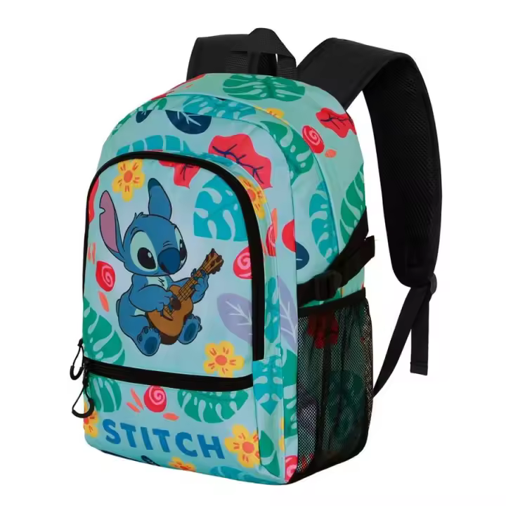 Mochila Guitar Stitch Disney Adaptable 44x31x18cm. - 1