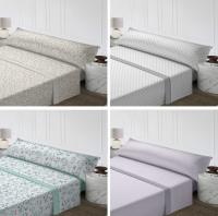Juego de Sabanas  Modelo Aleatorio. ligero, suave, fresco. Juego de Cama 100% Microfibra tacto Satén. Cama de 150, 135, 90 y 105. Primavera, Verano. Dormitorio Elegante - details 1