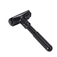 Afeitadora De Seguridad Mingshi Metal Ajustable Para Viajes Doble Lámina Clásica Para Hombres Cabello Negro Peluca Con 5 Hojas - details 3