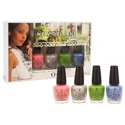 Opi New Orleans Mini Set de Regalo 4 X 3.75 Ml Esmalte de Uñas - 1