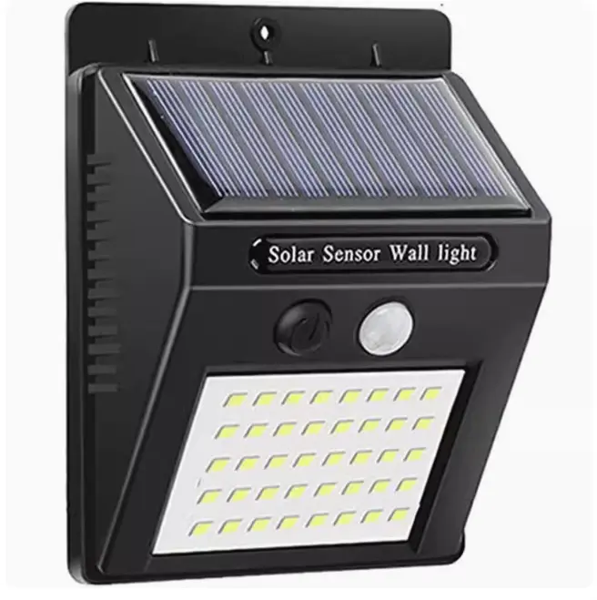 LILI HOME 🌞 Apliques Solares LED con Sensor de Movimiento - 3 Modos de Iluminación 🌙💡🔋 Energía limpia y sin cables para iluminar tus espacios exteriores de forma automática y eficiente. 💡 Iluminación potente y eficiente - 1