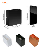 Lámpara De Pared LED Moderna 6W Iluminación Minimalista Para Sala De Estar Dormitorio Pasillo Decoración De Iluminación Aluminio Luminaire - details 3