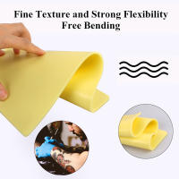 Piel De Práctica Para Tatuaje 3mm Gruesa Doble Cara A4 Grande 20x30cm Silicone Suave Microblading Cejas Accesorio De Tatuaje - details 7