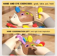 Juguete Educativo Para Bebés Erizo Montessori Desarrollo De La Coordinación Mano-Ojo Y Motricidad Finas Juguete Sensorial Para Niños - details 2