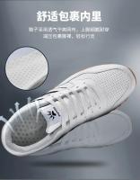 Zapatos De Correr Clásicos Para Hombre Zapatillas De Deporte Al Aire Libre Transpirables De Cuero Sintético Y Lona Suave Para Caminar Y Correr Media Maratón - details 27