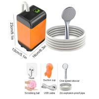 Showers De Camping Portátiles Eléctricos Con Bomba Y Pantalla Digital IPX7 Impermeable Para Actividades Al Aire Libre Y Senderismo - details 14