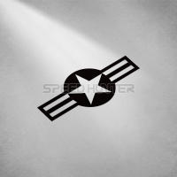 Pegatinas Reflectantes Para Motocicleta USA Air Force Decorativas Y Tácticas Cubren Rasguños Del Casco Y Coche Material PVC Personalizadas - details 1