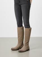 Botas Altas Mujer Estilo Montar — Botas de Equitación Planas, Punta Redonda - details 0