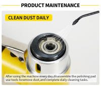 Nueva Herramienta Pneumática De Pulido Orbit Air Sander Mini Conjunto De 1"/2"/3" Para Pintura De Coches Velocidad Alta Pulidora Aireada - details 18