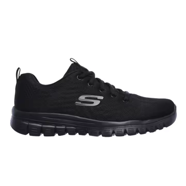 Zapatillas Skechers Graceful Negro 12615-Bbk - 1
