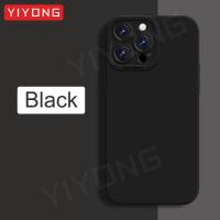 Funda De Silicona Líquida Suave Para iPhone 16 pro Max YIYONG Antigolpes Y Resistente a Huellas Cubierta Completa Compatible Con iPhone 16 16e 16 plus Y 16 pro - details 6