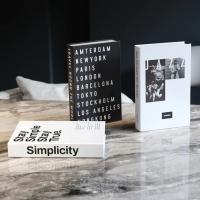 3pcs/lot Decoración De Libros Simulación Para El Hogar Lujo Adornos Para Estantería De Sala De Estar Propiedades Para Fotografía - details 8