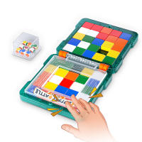 Cubo Magnético Qiyi Klotski Batalla Ruta Huarong Juego De Rompecabezas Cubo Colorido Para Familia Y Profesionales - details 1