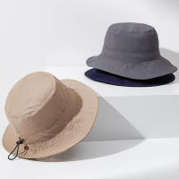 Gorro De Pescador Impermeable Para Mujer Protección Solar De Verano Sombrero De Paja Panamá Para Acampar Senderismo Montañismo Unisex - details 8