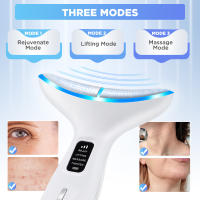 2025 Nuevo instrumento de belleza para el cuello, masajeador de microcorriente EMS para rostro y cuello, iluminación facial, instrumento de belleza para el cuidado de la piel. - details 4