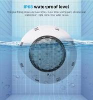 Luz Submarina LED Para Piscina Cambio De Color RGB IP68 Impermeable Con Control Remoto 12W 18W 25W 35W 45W 12V AC Para Decoración De Fiestas Y Jardín - details 2