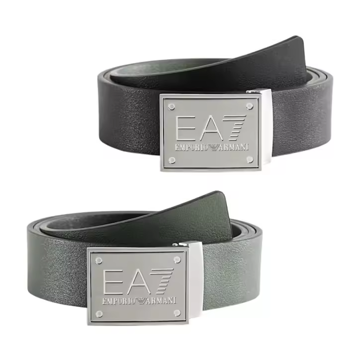 EA7 Emporio Armani 245524 Cinturón NEGRO/VERDE - 1