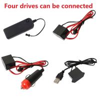 Lámpara Ambiental Para Interior De Coche 5V USB Controlador 12V Cableado Con Encendedor De Coche Accesorio Para Línea De Neón - details 0