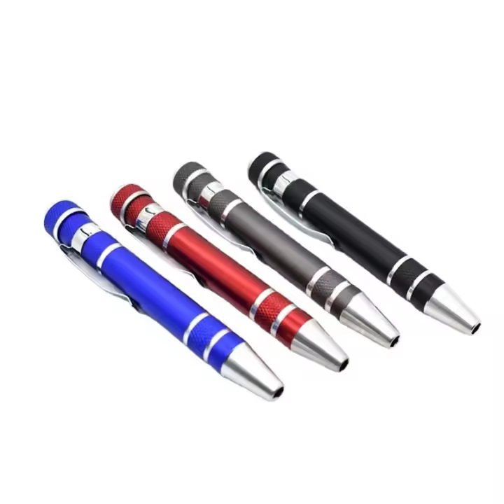 Kit De Herramientas De Reparación Portátil 8 En 1 Mini Destornillador De Precisión De Aleación De Aluminio Para Teléfono Móvil Set De Herramientas De Mano - 1