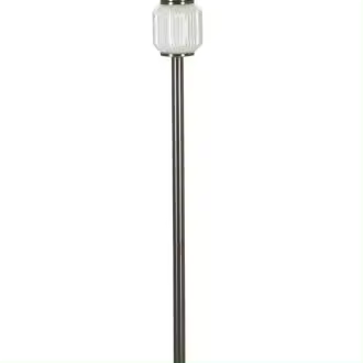 Lámpara de Pie MF216, Metal, Gris, 42,5x42,5x163 cm - 1