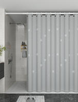 Cortina de Ducha para baño, Canvas impermeable para odorless, a prueba de Moho, sin Perforaciones, Cortina de Puerta de Ducha con bloqueo de Agua de alta gama,Para Duchas y Baños. - details 2