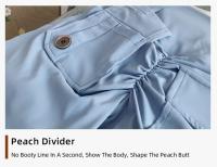 Shorts De Yoga De Cintura Alta Nude Para Glúteos Pera Con Bolsillo Rápidos Secado Entrenamiento En El Gimnasio Ciclismo Deportes Al Aire Libre Material Nylon Spandex - details 2