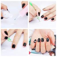 Kit De Herramientas De Arte De Uñas YIKOOLIN 5PCS Con 3 Pinceles De Pintura De Uñas Doble Final Y Herramienta De Puntos Para Diseño De Uñas - details 6