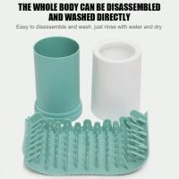 Lavadora Automática De Pies Para Mascotas De Silicona Cuchara De Limpieza Para Patas De Perro Y Gato Contenedor Rápido Para Baño De Animales - details 3