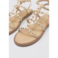 Limma DIPS Sandalia Plana Mujer Beige - details 1