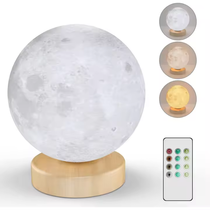 Lámpara Sad, lámpara de terapia de luz Hiloshine UV-Free de 10 000 Lux, lámpara de luz diurna con 3 temperaturas de color, brillo ajustable - 1