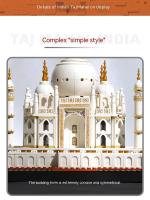 Juego De Bloques De Construcción Creativo 1113pcs Taj Mahal Grande Modelo Compatible Con 10189 Kit De Bloques Para Niños - details 5