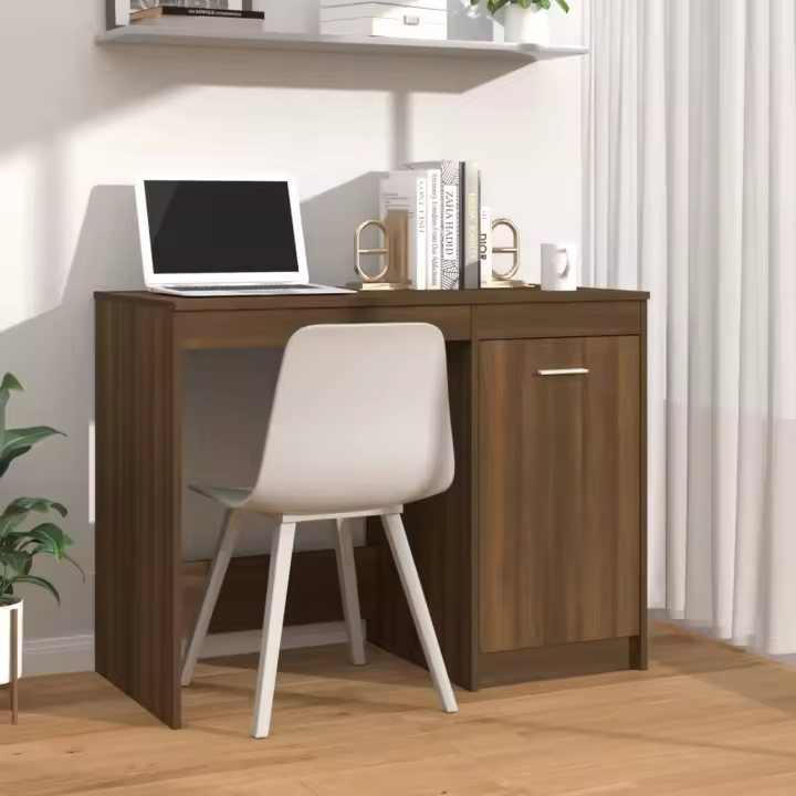 Roble Marron Exscriber 100x50x76 cm Madera Multicapa - 1