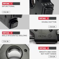 E-Bike 2 en 1 Motor de interruptor de señal de Giro de Cuerno Piezas de Bicicleta Eléctrica - details 3