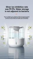 Humidificador USB De Gran Capacidad 6.8L Doble Rociador Para Casa Dormitorio Oficina Habitación Con Pequeño Luz Nocturna - details 11
