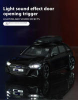 Modelo De Coche De Aleación Aodi RS6 Quattro Estación Wagon 1:32 Con Sonido Y Luz Regalo De Juguetes Decorativos Para Niños Vehículo Diecast Metal - details 10
