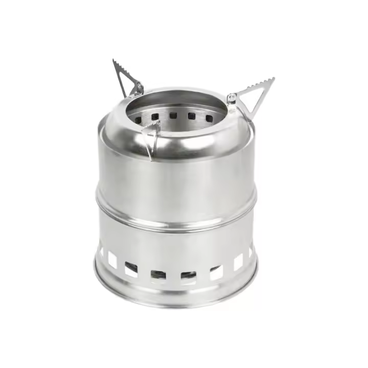 Estufa De Acero Inoxidable Portátil Para Exteriores Miniatura Ligera Para Barbacoas Y Picnics Herramientas De Cocina Al Aire Libre - 1