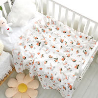 Manta Para Bebé Recién Nacido De Bambú Y Algodón Suave Y Delgada Para Envolver Ropa De Cama Y Toalla De Baño 2 Capas De Gauze Para Carrito De Compras - details 6