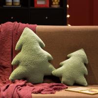 Cojín De Navidad Arbolillo Suave Y Grueso Decoración De Sofá Para Fiesta Navideña Regalo Decoración De Casa Con Peluche De Árbol De Navidad - details 2