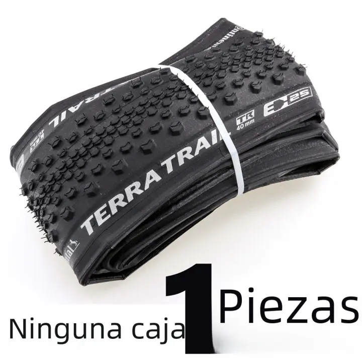 Pneumático Continental Terra Trail 700c Listo Para Tubo Rueda De Gravel Y Ciclismo De Carretera Plegable TLR Color Marrón 700x40/45c - 1