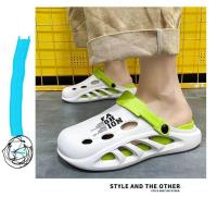 Clogs De Verano Para Hombres Zapatillas De Playa Moda Con Agujeros Sandalias De Exterior Zapatos Planos Suaves Y Ligeros Para El Hogar - details 2