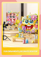 Bloques De Construcción 3D SpongeBob SquarePants Serie Creativa Regalo De Fiestas Para Niños Decoración De Escritorio Bloques De Plástico ABS Tamaño Pequeño Compatible Con Lego - details 12