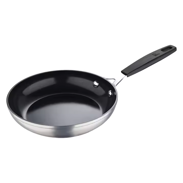 Masterpro Sartén de Aluminio Forjado 20 Cm Antiadherente con Mango Ergonómico - Apto para todo tipo de cocinas - 1
