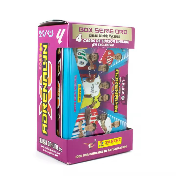 TIN BOX SERIE ORO PANINI ADRENALYN XL LALIGA EA SPORTS 2023-24 - 1