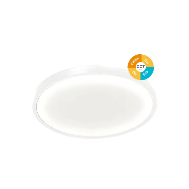 PLAFON TECHO LED CIRCULAR BELAIR GSC BLANCO 18W LUZ CCT 1980 LUMENES IP44 - 1