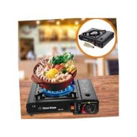 Cocina portátil dual HOPE HOME, funciona con cartucho de gas o botella de gas externa , para Camping y Viajes  Ideal para Exteriores e Interiores - details 5