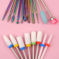 Kit De 19 Piezas De Brocas Para Uñas Con Corte De Corte Y Archivo Eléctrico Cerámica Acrílica Gel De Uñas Herramientas De Arte De Uñas - details 4