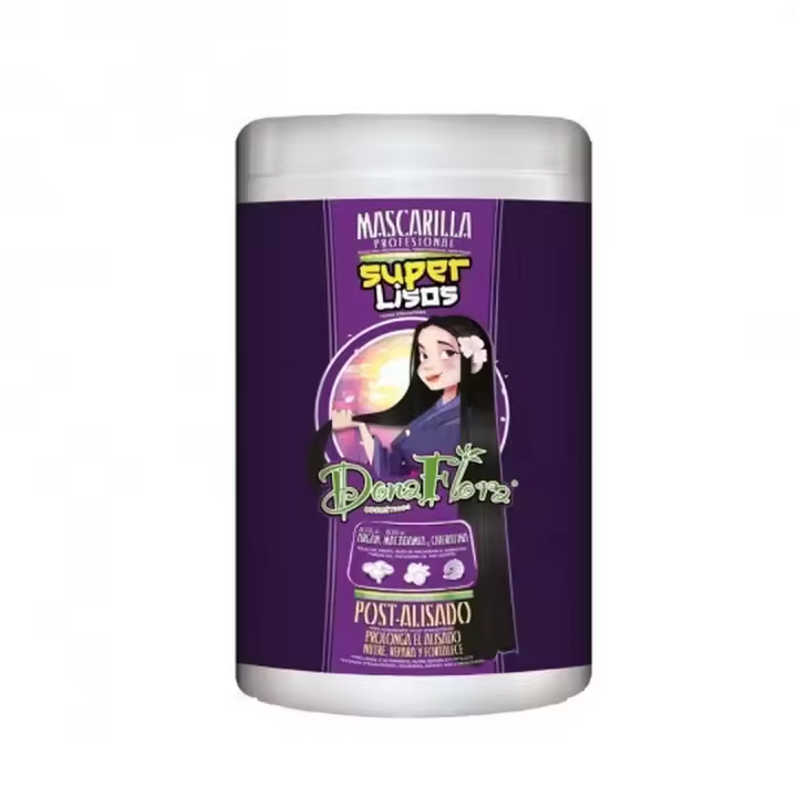 Dona flora mascarilla post alisado super lisos 1000ml - 1