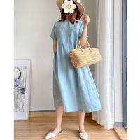 Vestido De Encaje Casual Para Mujer Verano Sin Mangas A-Line Con Bolsillos Vestido De Playa De Vacaciones Vestido De Suelta Para Dormir Polyester - details 4