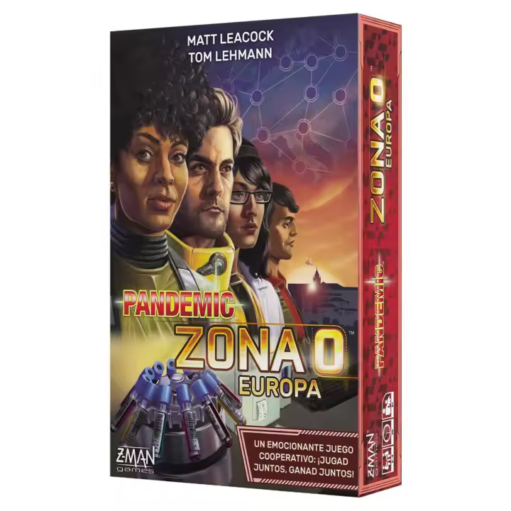 Juego de mesa pandemic: zona 0 europa pegi 8 -  Recíbelo en 2-3 días laborables - 1