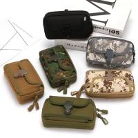 Bolsa Táctica Molle Con Cinturón Portamóviles Para Caza Y Camping Accesorios De Bolsa De Hombro De Nylon Para Exterior - details 0